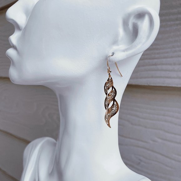 Sterling Silver Earrings - Picture 2 of 3